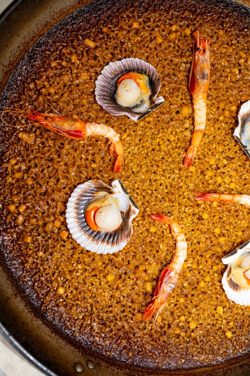 Fotografía de uno de nuestros platos de Carnes y Arroces Fotografía de uno de nuestros platos de Carnes y Arroces